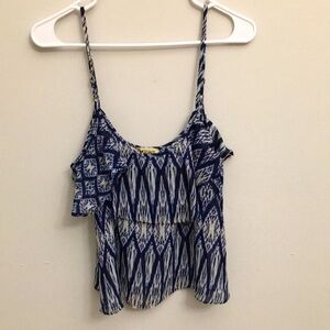 Show Me Your Mumu Cold-Shoulder Beach Top